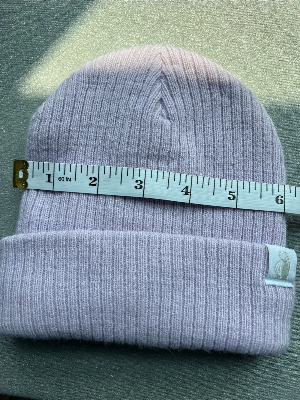 Baby Ribbed Beanie - Lavender